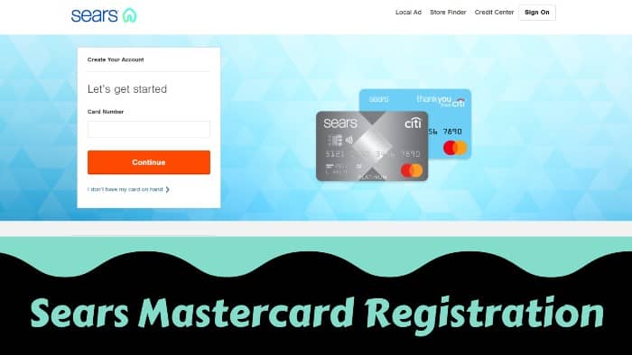Sears-Mastercard-Registration
